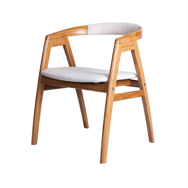 What are the practical benefits of bamboo chairs with good toughness and strength?