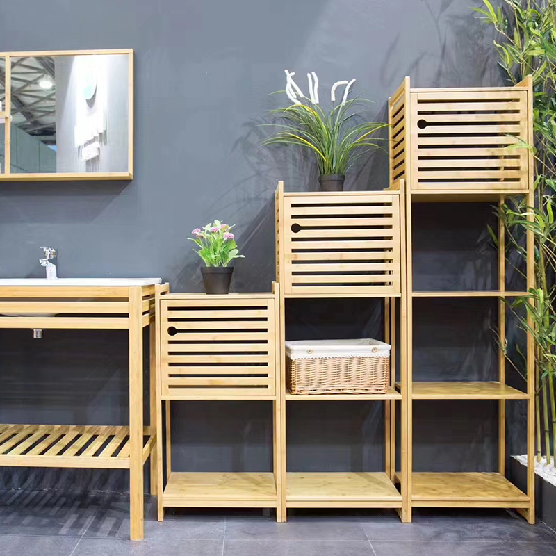 Bamboo shelf 