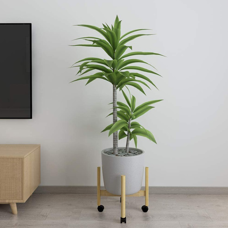 Bamboo plant stand （Extendable) 