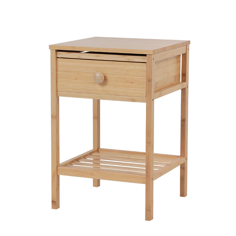 Bamboo bedside table