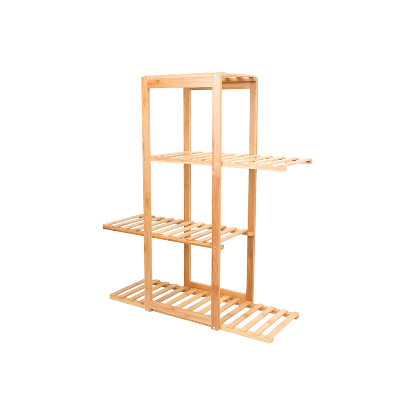 Bamboo flower shelf