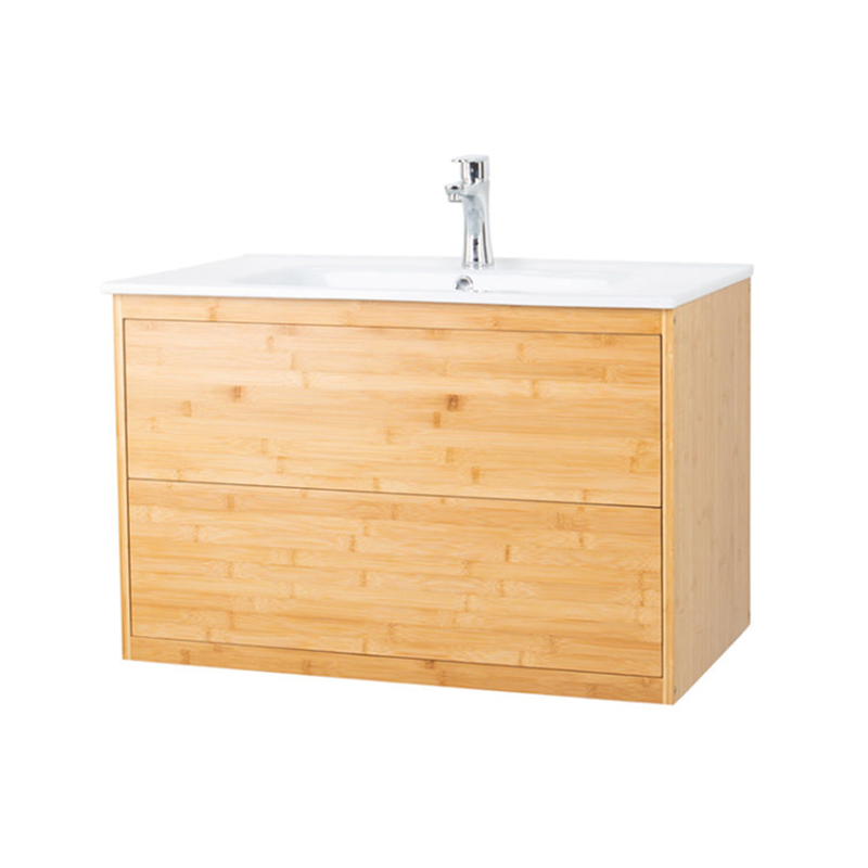 Bamboo basin holder