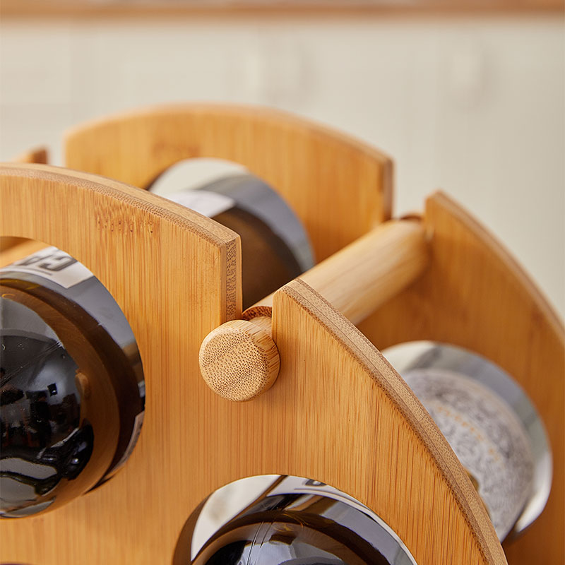 Bamboo Wine Rack