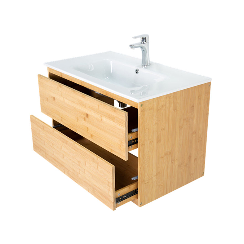 Bamboo basin holder