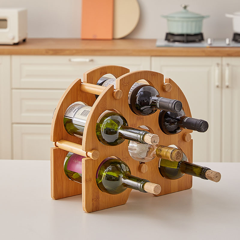 Bamboo Wine Rack