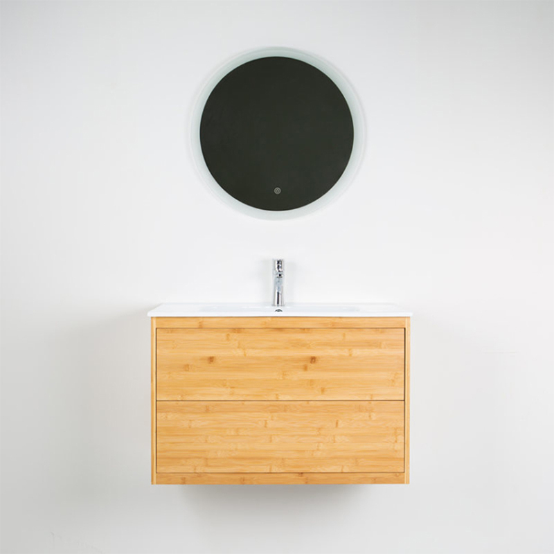 Bamboo basin holder